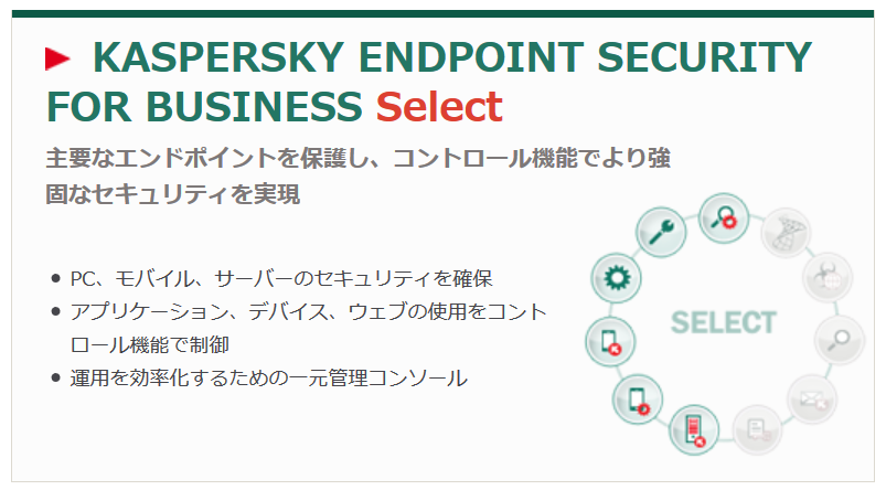 kaspersky endpoint security for business select ราคา software